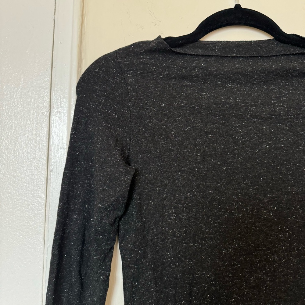 ❌ SOLD ❌ Intimissimi Crewneck Top in Modal Light with Cashmere Lamé - Picture 5 of 7